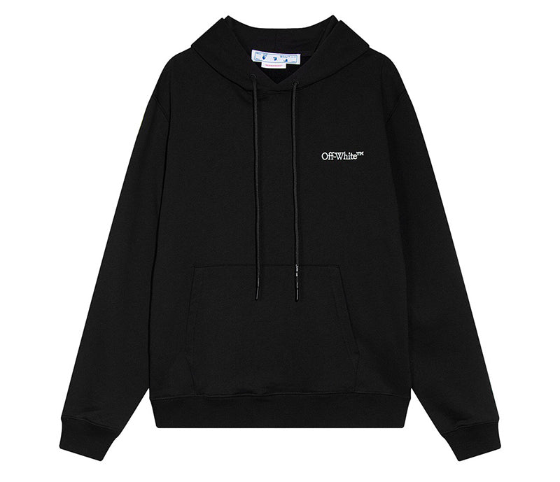 Off-White Wave Outl Diag Slim Hoodie