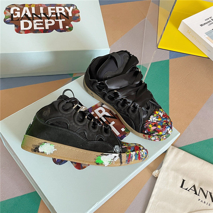 Lanvin Leather Curb Gallery Dept. Black Multi