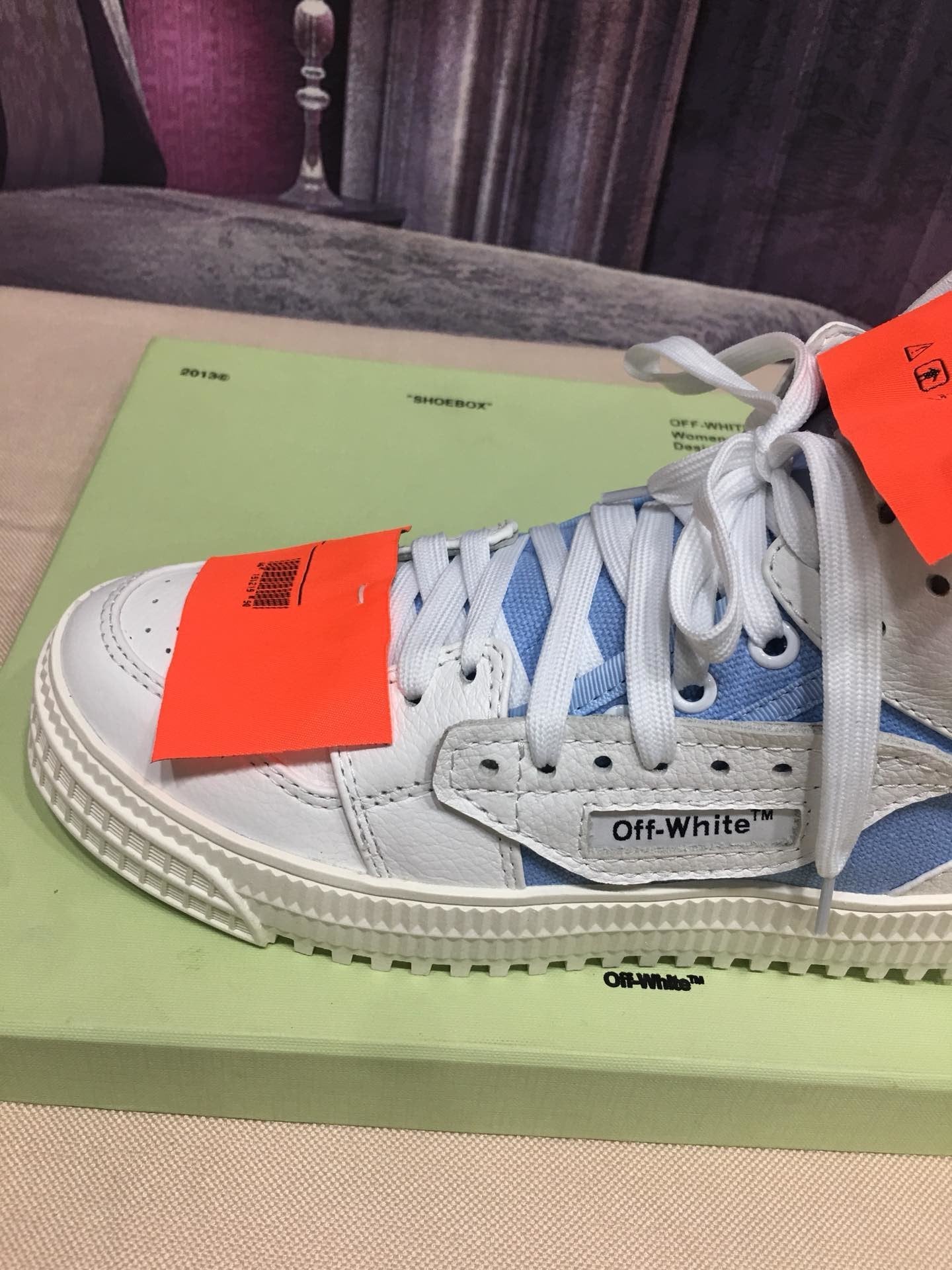 Off-White Off Court 3.0 High 'White Blue'