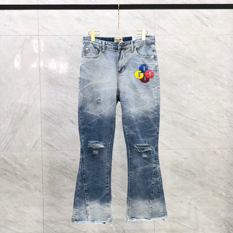 GALLERY DEPT Spring Colorful Letter Jean