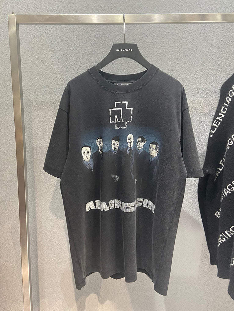 Balenciaga Rammstein short-sleeve T-shirt