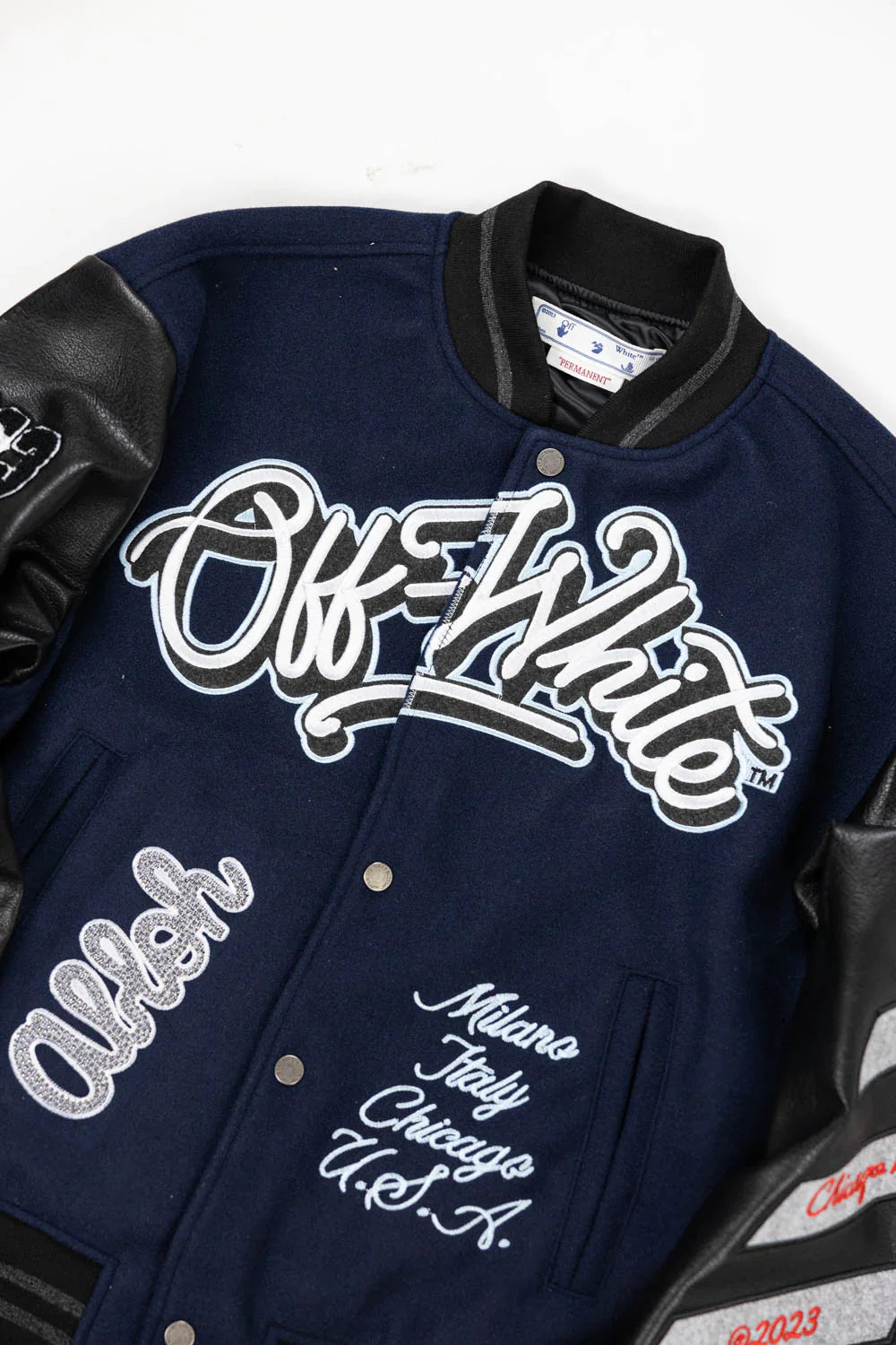 Off-White c/o Chicago Bulls Blue Varsity