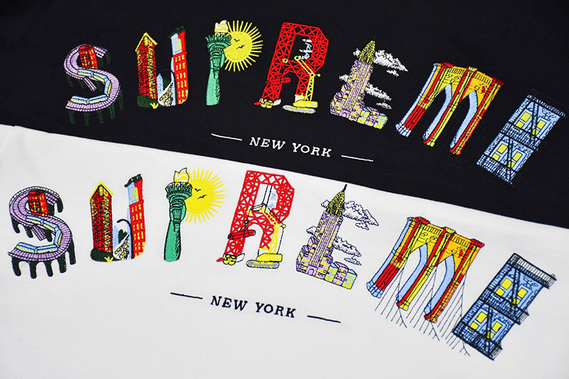 Supreme City Arc Tee Black