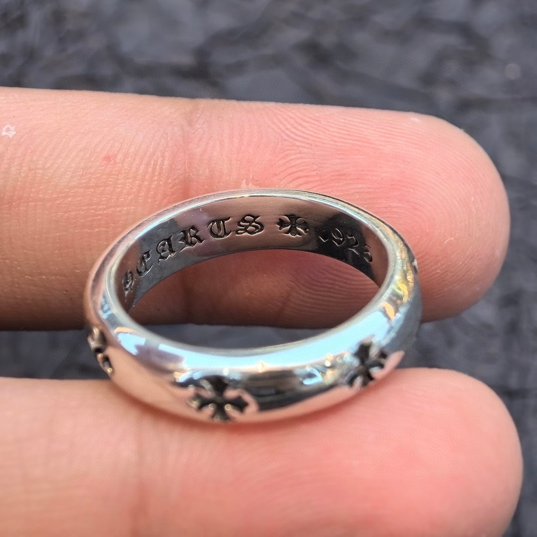 Chrome Hearts - Cross Eternity Band Ring