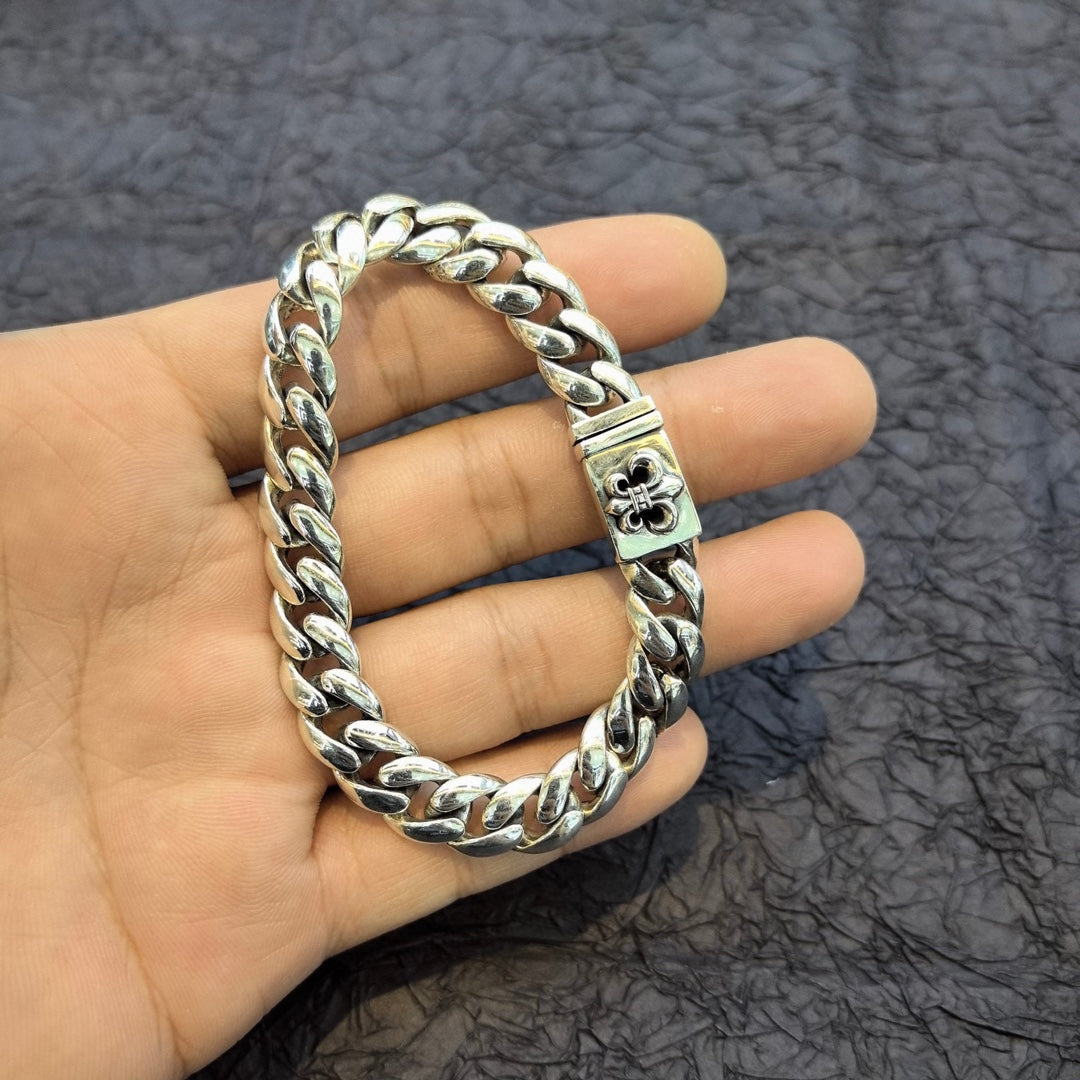Chrome Hearts - Fleur de Lis Link Bracelet