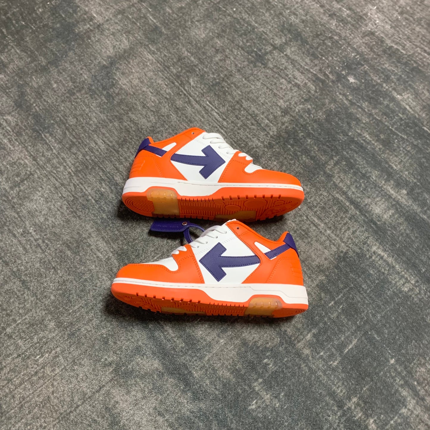 Off-White Out Of Office Low Tops White Orange Blue