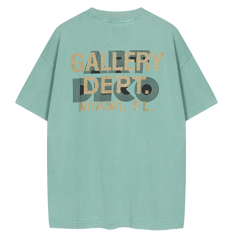 GALLERY DEPT. Art Deco T-Shirt Green