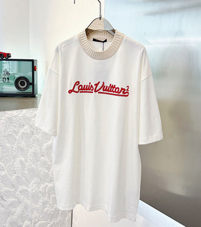 Louis Vuitton x Nigo Embroidered Mockneck Tee