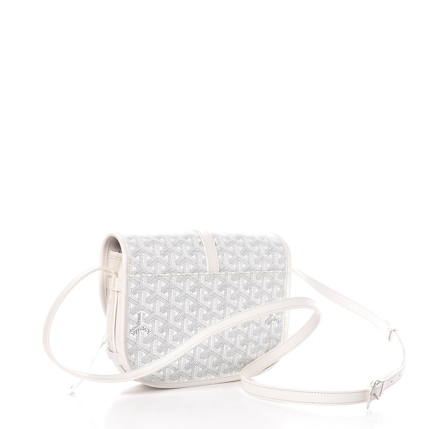 Goyard Belvedere PM Bag White