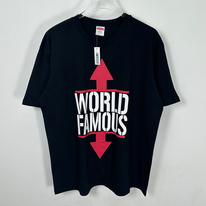 Supreme World Famous Tee 'Black'