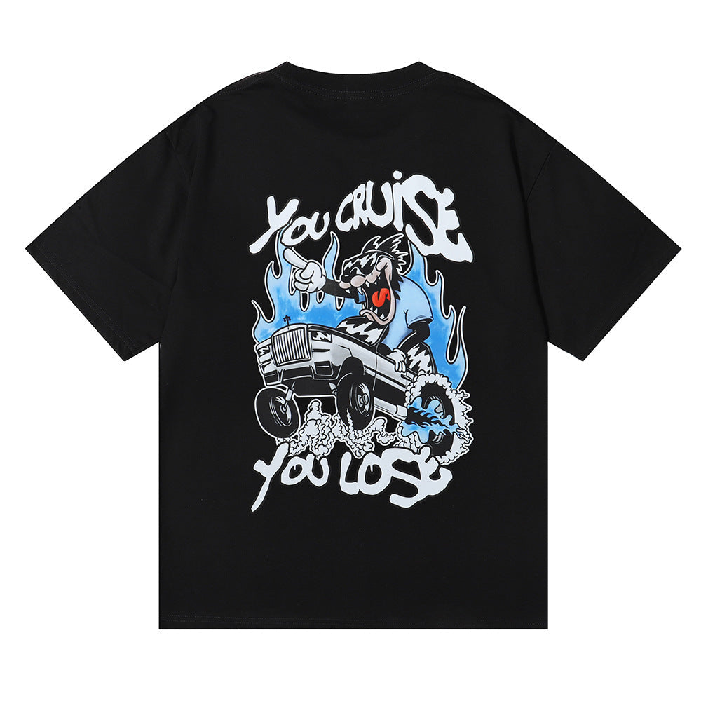 Trapstar 'You Cruise You Lose' Black Tee