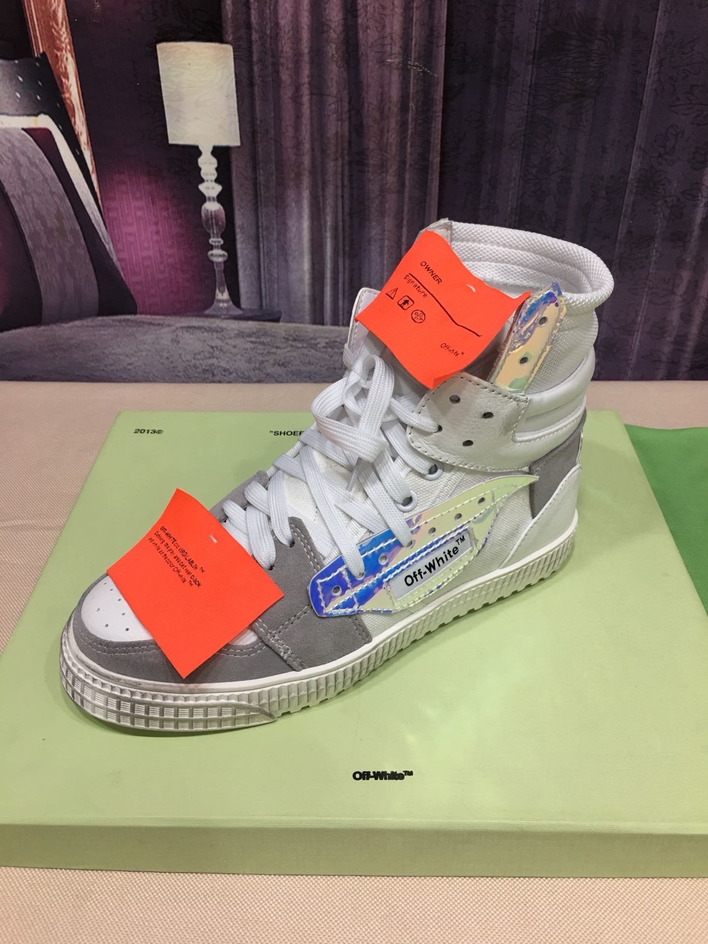 Off-White Off Court 3.0 High 'Distressed Iridescent'