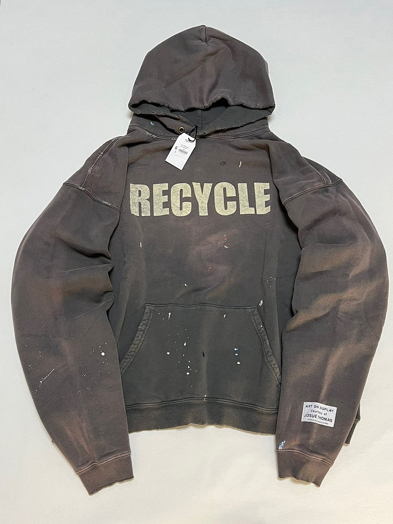 Gallery Dept. 90's Recycle Hoodie Washed Black