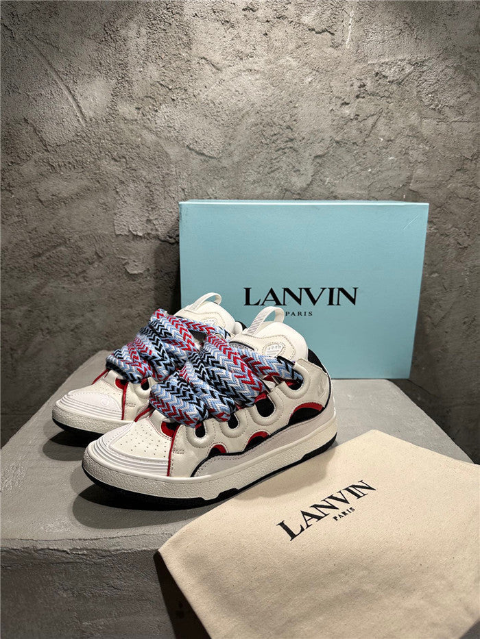 Lanvin Curb Sneaker Chunky White