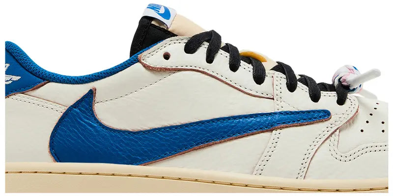 Jordan 1 Retro Low OG SP Fragment x Travis Scott Sail Military Blue
