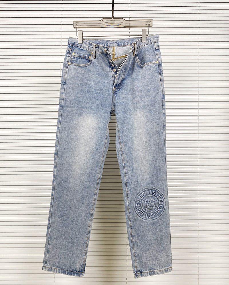 Stüssy & Levi's Remix 501 Denim Jeans With SS23