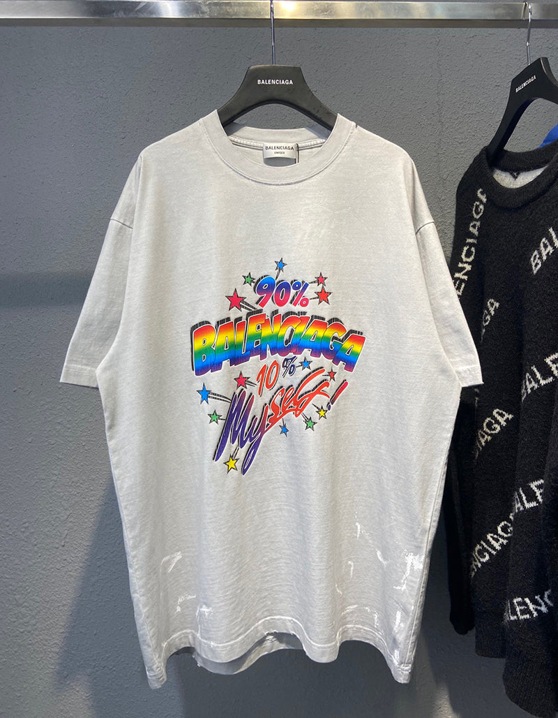 Balenciaga Disco 90% 10% Myself T Shirt
