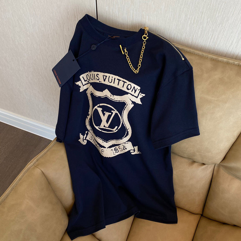 Louis Vuitton Coat Of Arms T-Shirt Navy