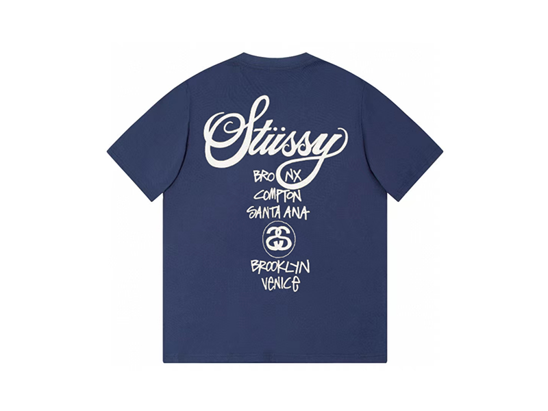 Stussy World Tour T-shirt Navy