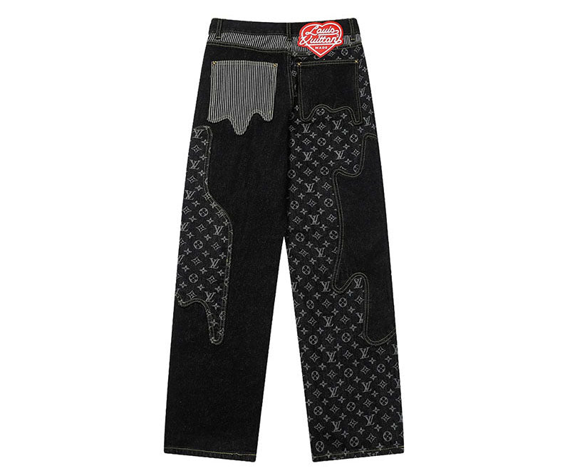 Louis Vuitton x Nigo Monogram Patchwork Denim