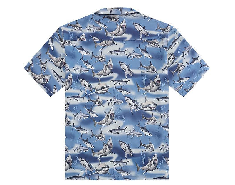 Palm Angels Sharks Bowling Shirt