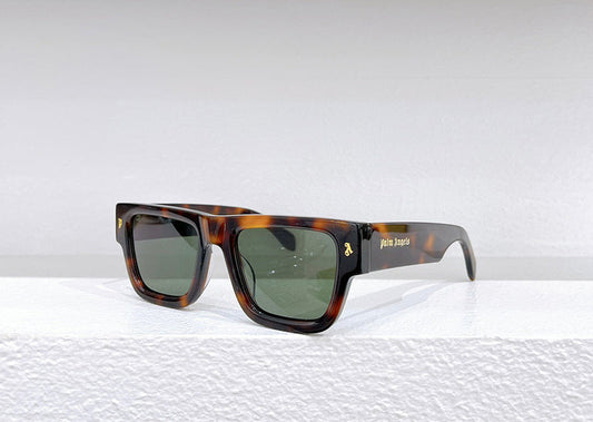 Palm Angels Palisade Square Sunglasses Havana
