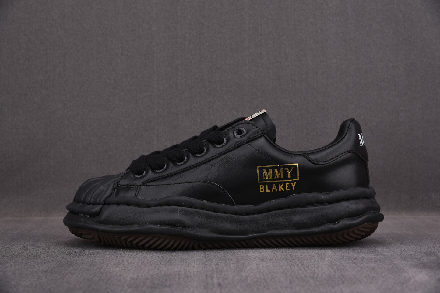 Maison Mihara Yasuhiro Blakey OG Sole Low Leather All Black