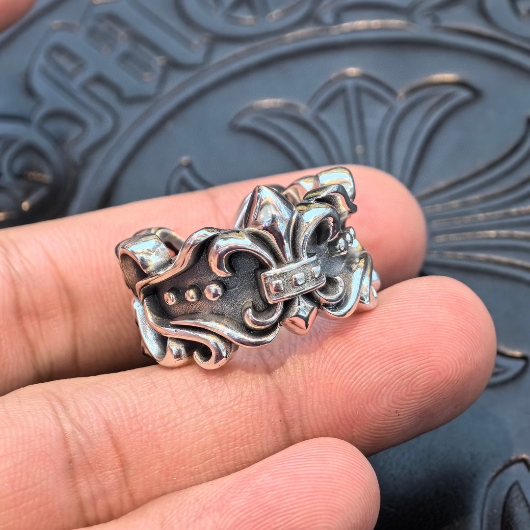 Chrome Hearts - Mirror Fleur De Lis Ring