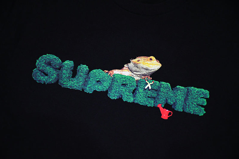 Supreme Lizard Tee Black