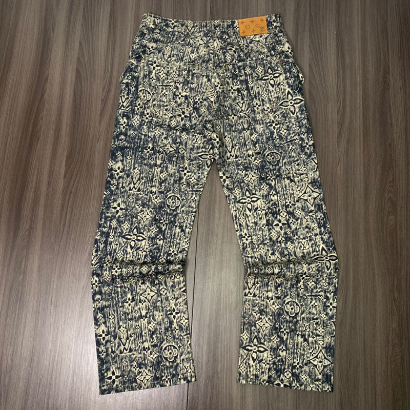 Louis Vuitton LV Monogram Tailored Denim Pants