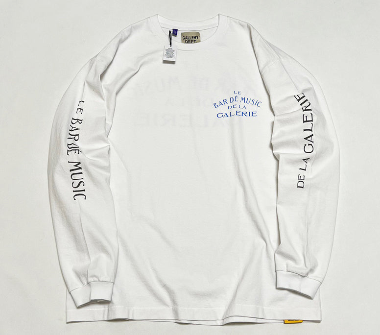 Gallery Dept. Le Bar Shop L/S Tee White
