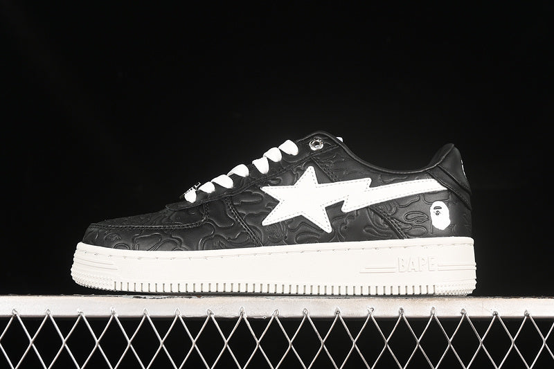 A Bathing Ape Bape Sta Low #3 Line Camo Black