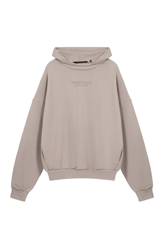 Fear of God Essentials Pullover Hoodie Silver Cloud