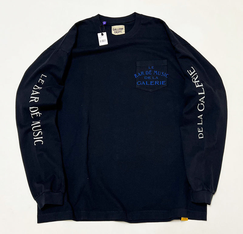 Gallery Dept. Le Bar Shop L/S Tee Navy