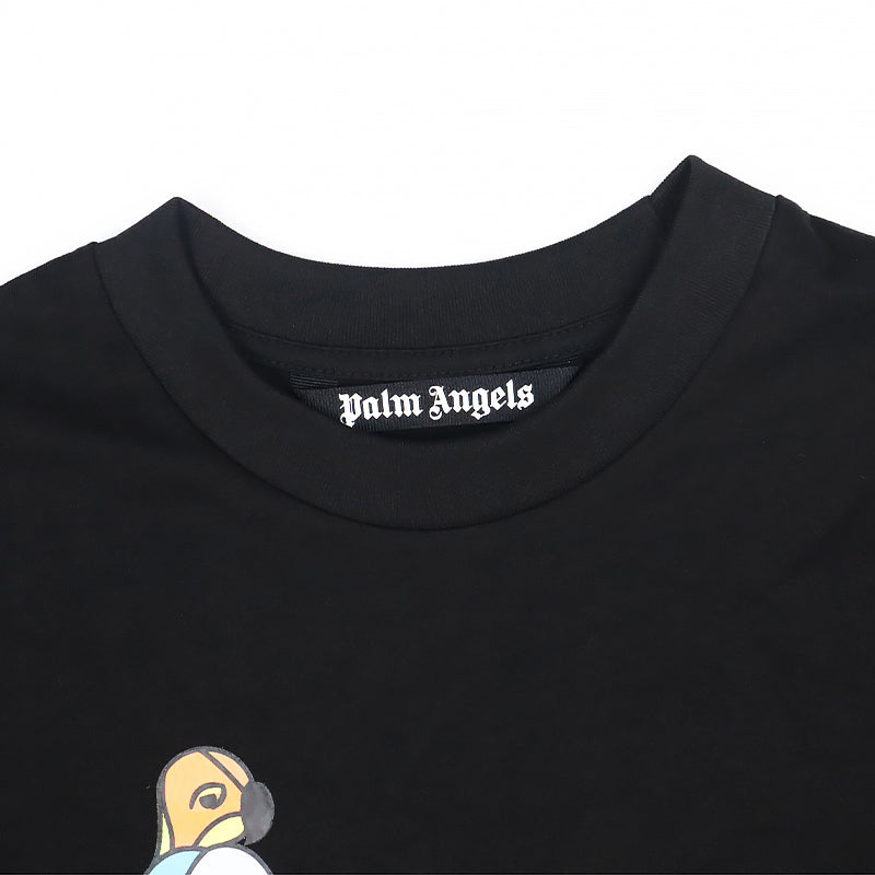 Palm Angels Parrot Logo T-Shirt Black