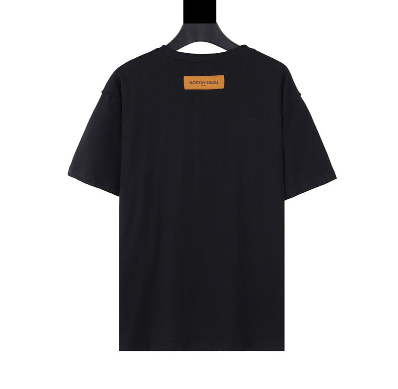 Louis Vuitton LV Debossed Tee Black