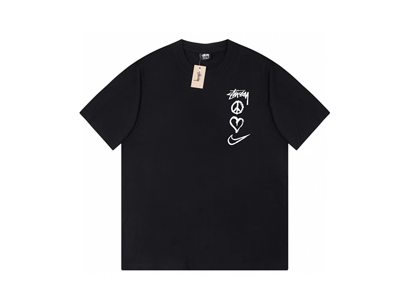 Nike x Stussy Peace, Love, Swoosh T-shirt Black