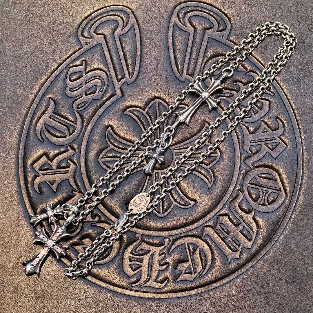 Chrome Hearts - Extendo Multi Cross Necklace
