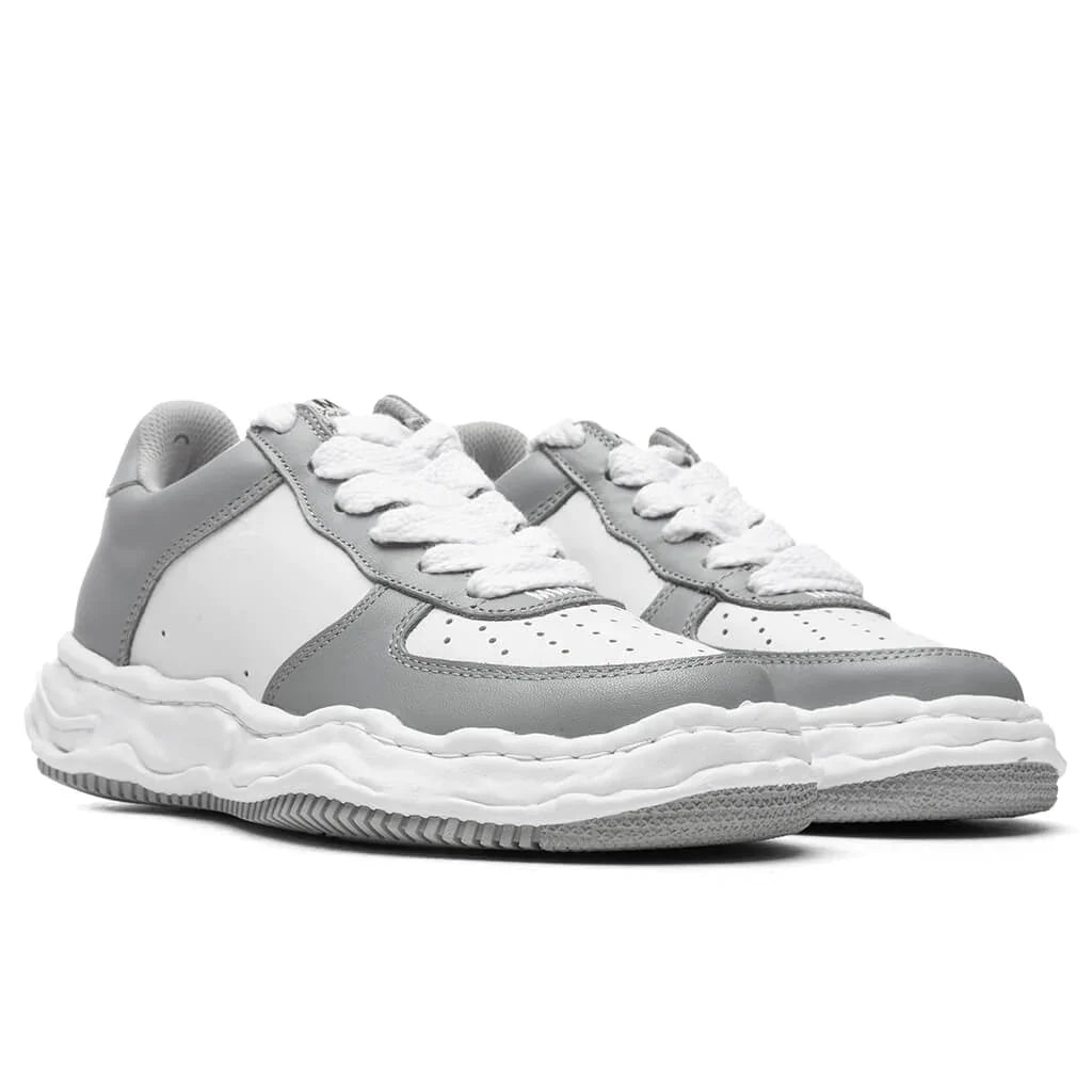 Maison Mihara Yasuiro Wayne Low OG Sole Leather - GREY/WHITE