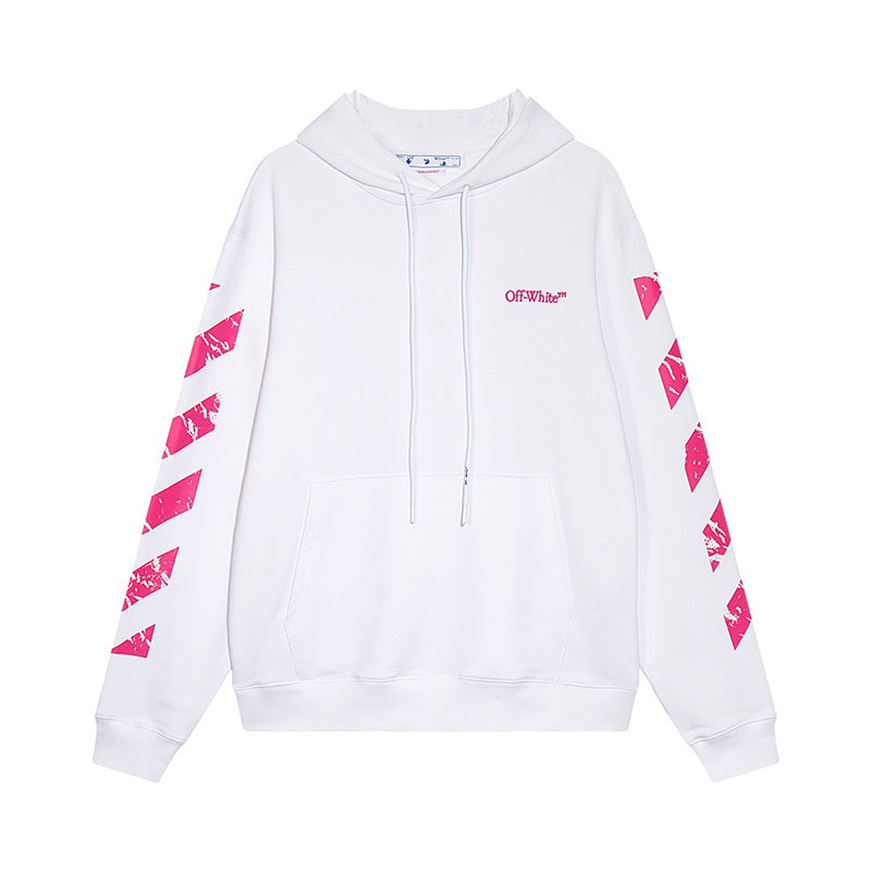 Off-White c/o Virgil Abloh Moon Cam Arrow Skate Hoodie White