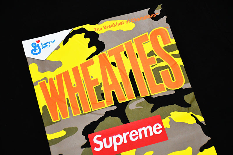 Supreme Wheaties Tee Black