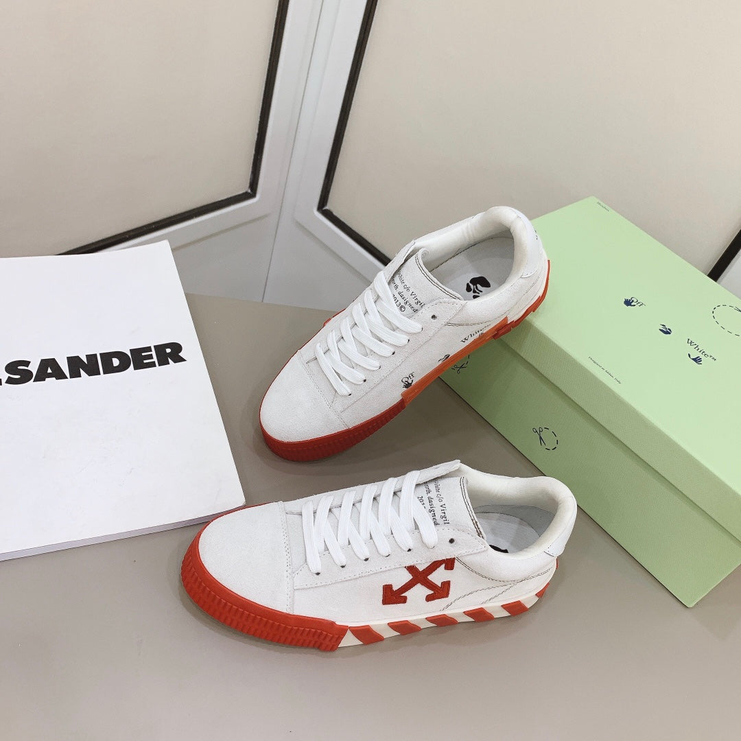 Off-White Vulc Sneaker Low 'White Red'