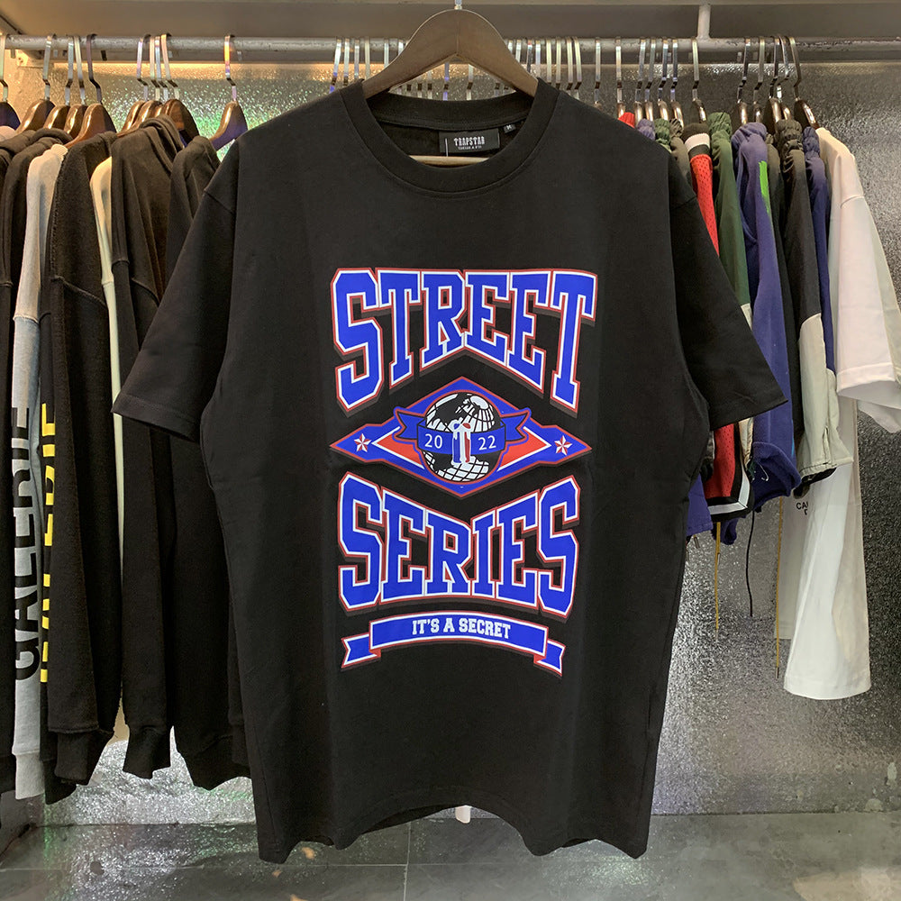 Trapstar Rainbow Street Series Black Tee Shirt