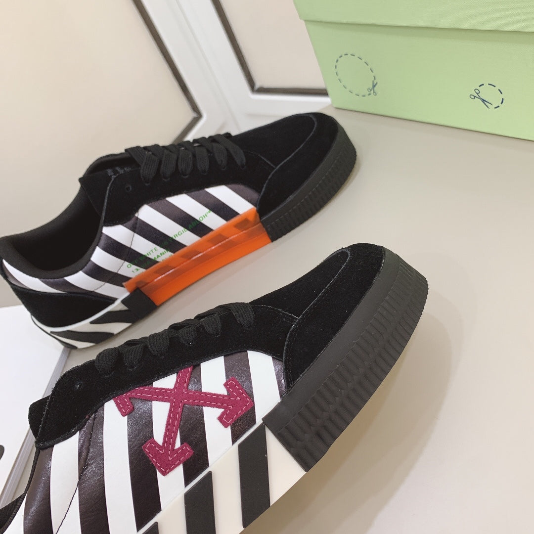 Off-White Arrows Vulc Low Stripe Violet SS20