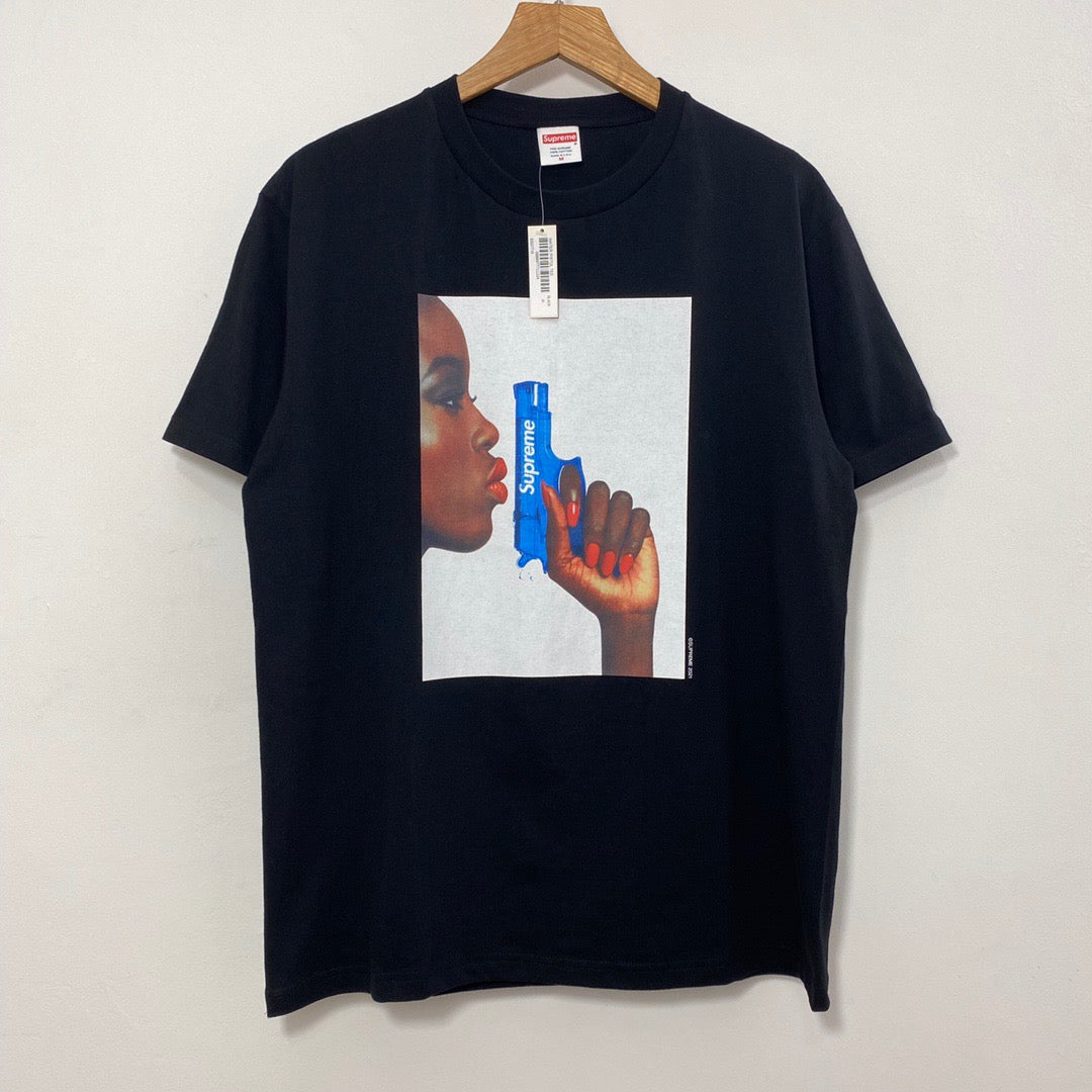 Supreme Water Pistol Tee Black - SS21
