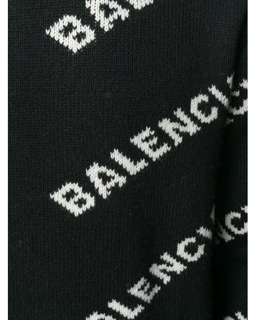 Balenciaga Logo Hoodie Crewneck