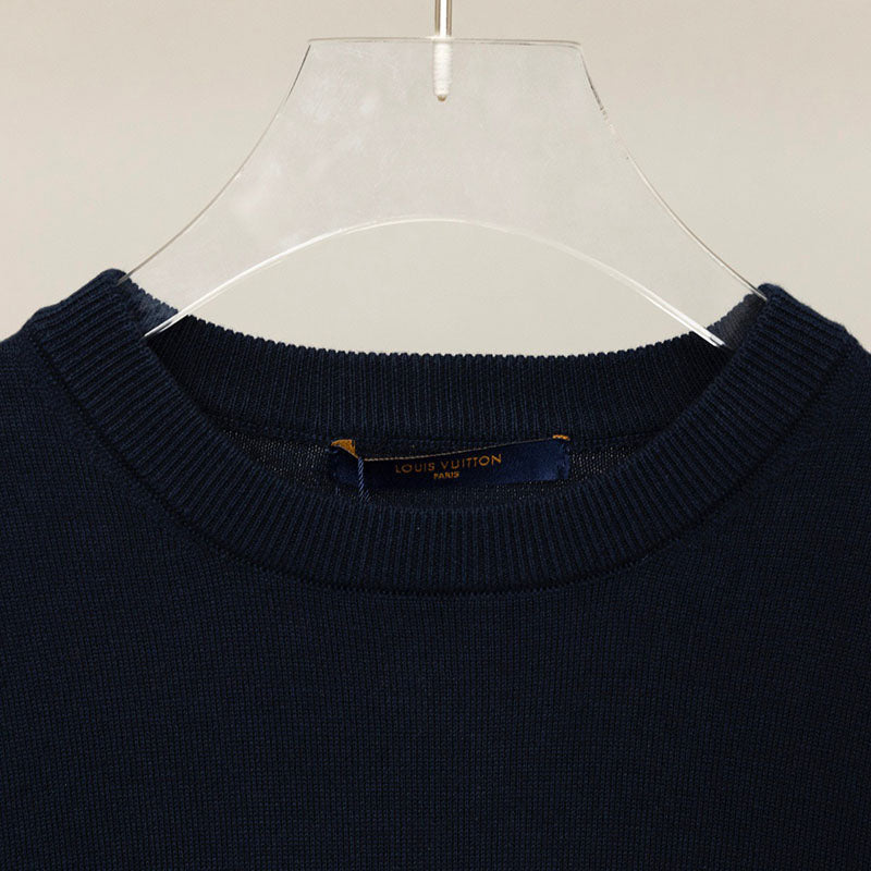 Louis Vuitton x Nigo Intarsia Jacquard Heart Crewneck