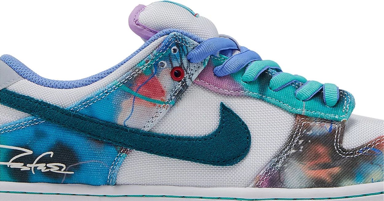 Futura Laboratories x Dunk Low SB 'Bleached Aqua'