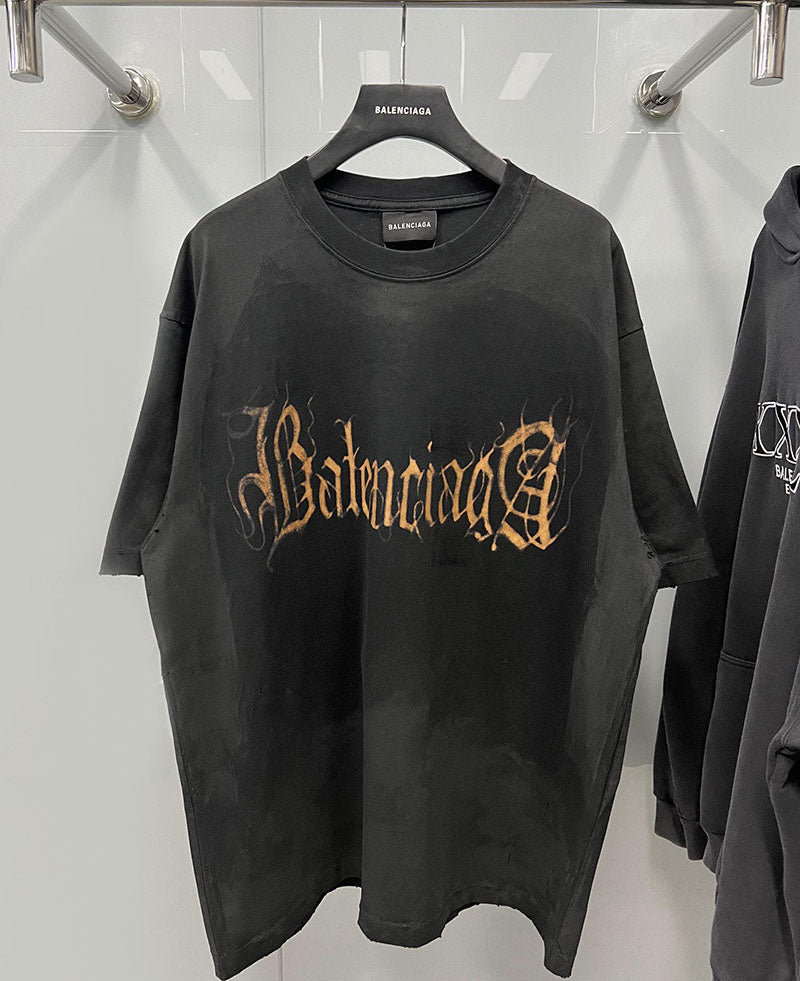 Balenciaga heavy metal t-shirt