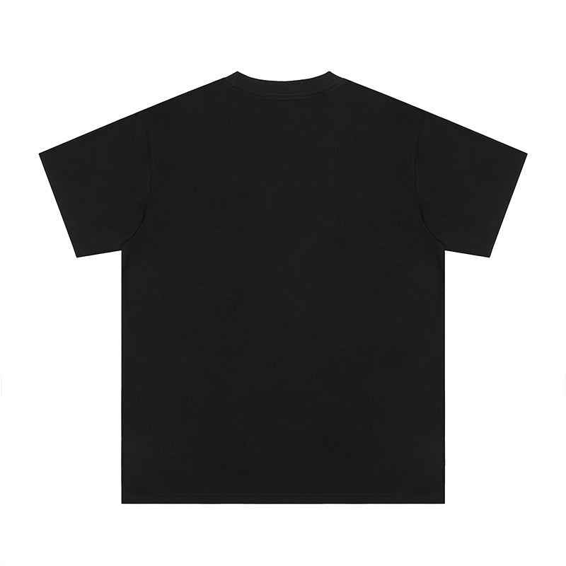 Travis Scott Cactus Jack For Fragment Pink Sunrise T-shirt Washed Black